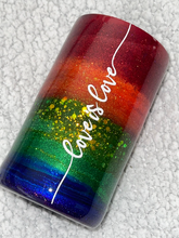 Load image into Gallery viewer, Love is Love pride Tumbler
